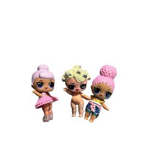 Lot of 3 LOL SURPRISE Mini dolls